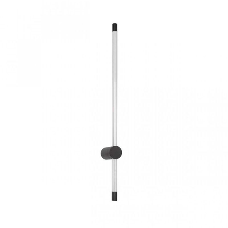 Бра светодиодное Trumpet Tube Black 83 см Черный Белый Бра светодиодное Trumpet Tube Black 83 см Черный Белый в Барнауле | Loft Concept