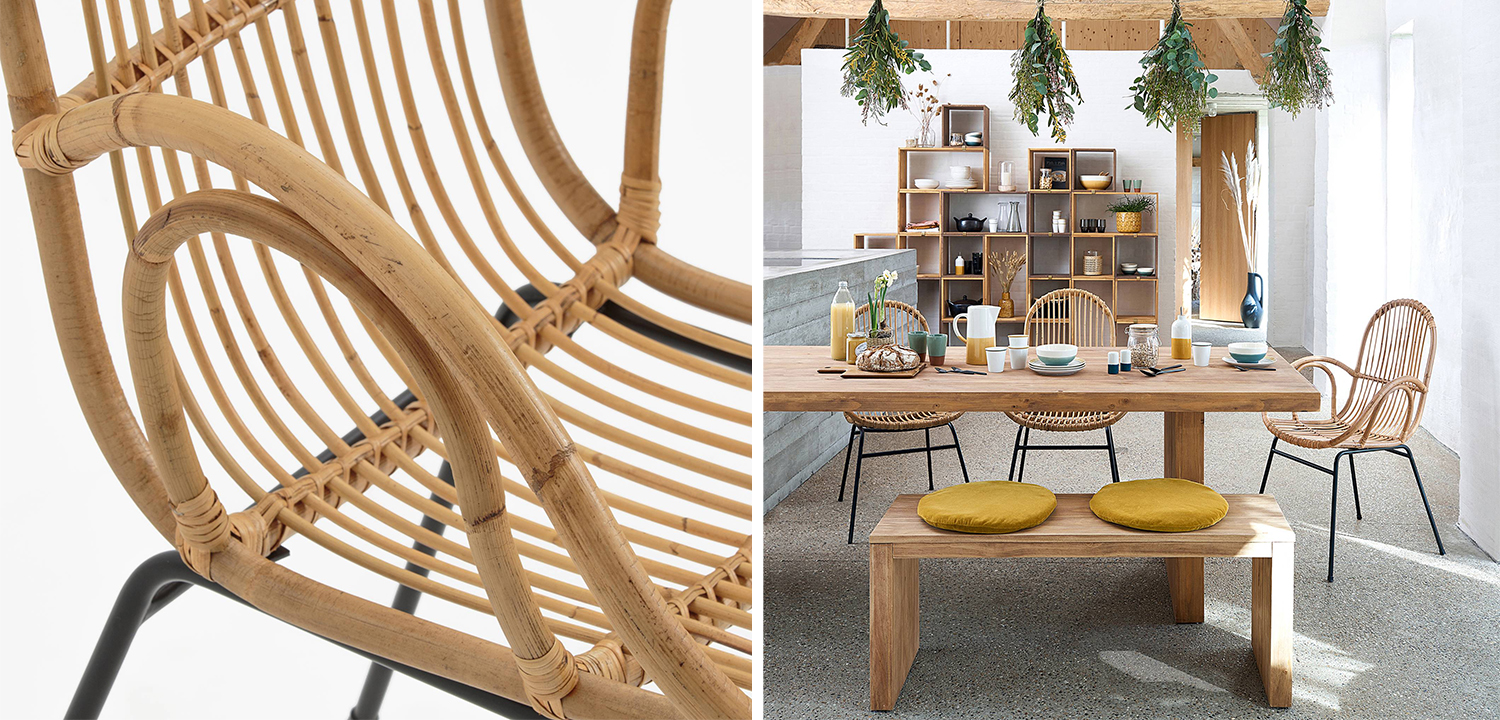 Стул Lucca Wicker Chair - фото №1