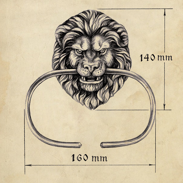 Держатель для туалетной бумаги Bronze Lion Держатель для туалетной бумаги Bronze Lion в Барнауле