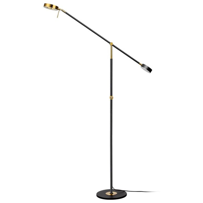 Торшер с регулировкой Bendik Lighting Бронза Черный Торшер с регулировкой Bendik Lighting Бронза Черный в Барнауле | Loft Concept