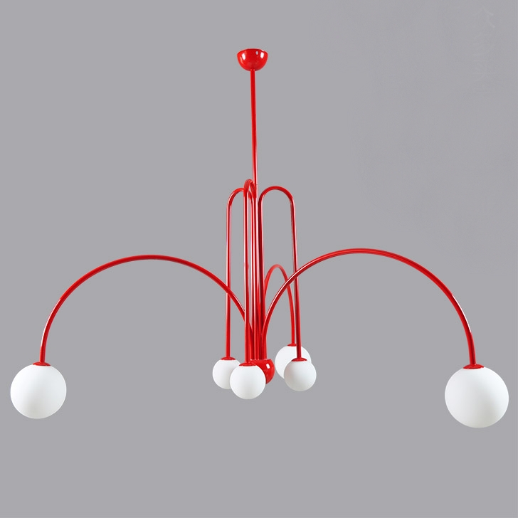 Люстра Fontana Amorosa Gran Finale Red Красный Белый Люстра Fontana Amorosa Gran Finale Red Красный Белый в Барнауле | Loft Concept