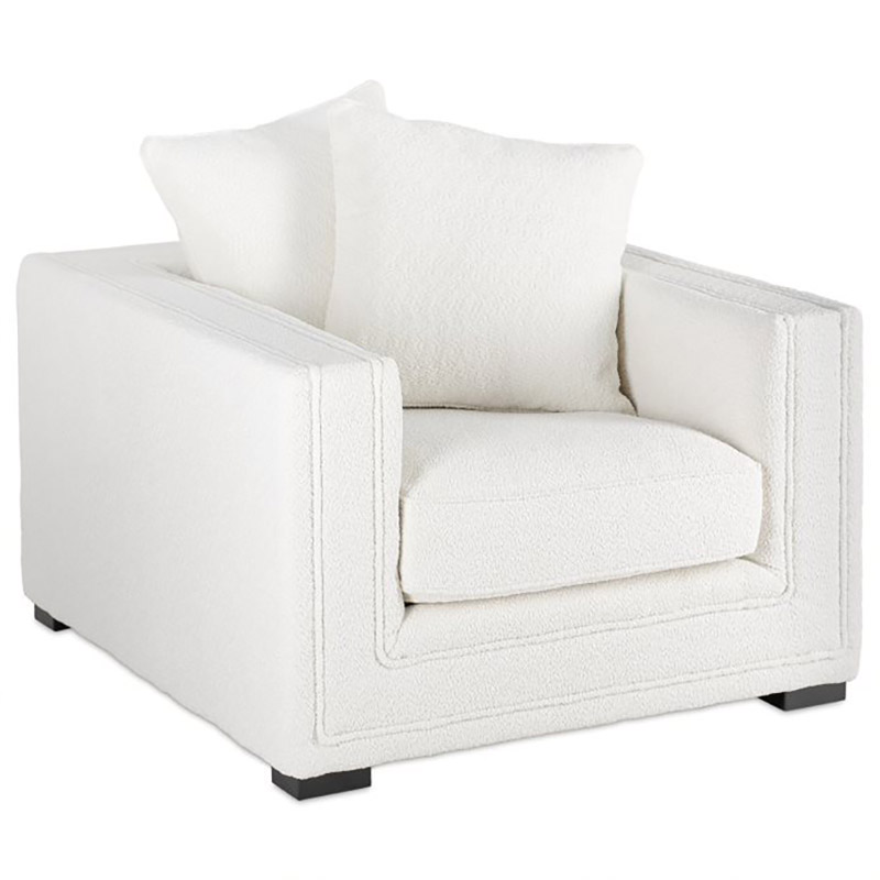 Кресло Vincens Armchair Белый в Барнауле | Loft Concept 