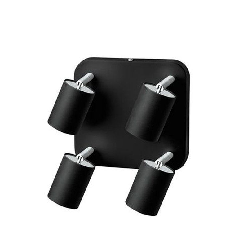 Настенный спот Celis Spot Wall Four Lamp black Черный Настенный спот Celis Spot Wall Four Lamp black Черный в Барнауле | Loft Concept