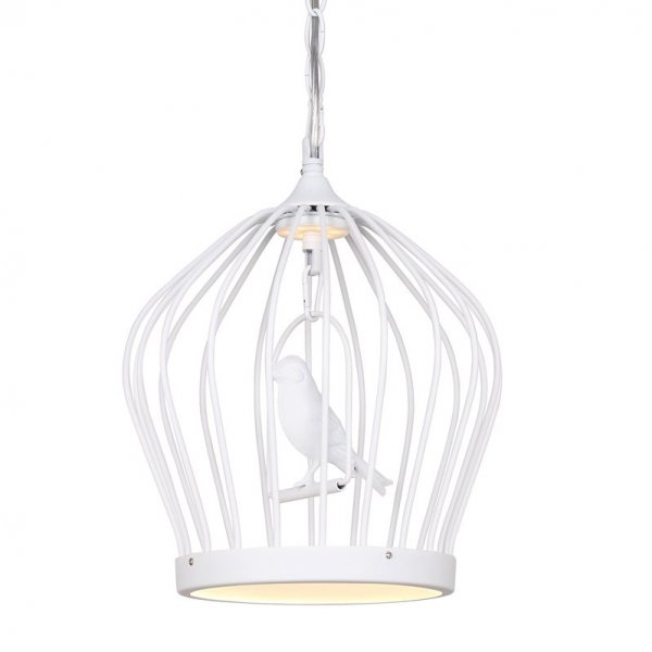 Люстра Birdcage Chandelier White Белый Люстра Birdcage Chandelier White Белый в Барнауле | Loft Concept