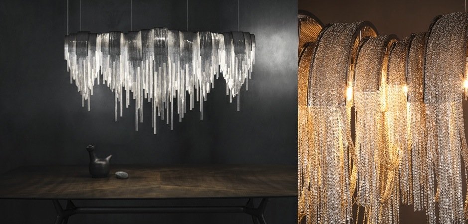 Люстра Volver Golden Chain Chandelier Люстра Volver Golden Chain Chandelier - Loft-Concept в Барнауле