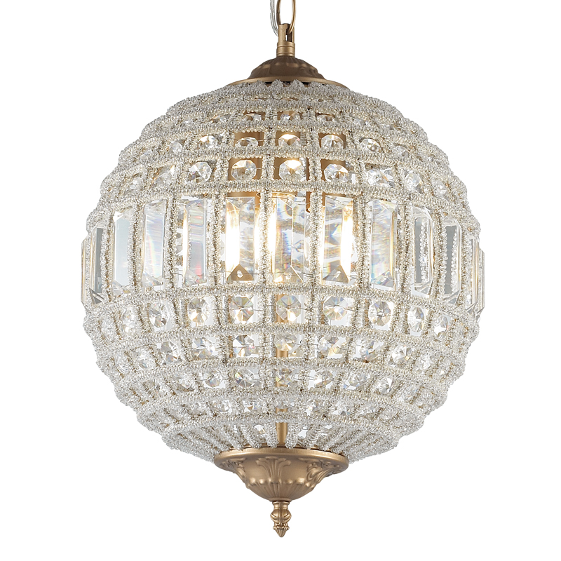 Люстра Sandrain Chandelier Бронза Прозрачный Люстра Sandrain Chandelier Бронза Прозрачный в Барнауле | Loft Concept