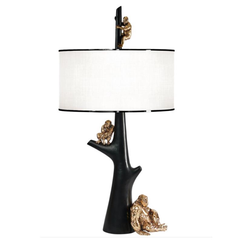 Торшер Koko Lamp By Barlas Baylar 125 cm Бронза Белый Черный Торшер Koko Lamp By Barlas Baylar 125 cm Бронза Белый Черный в Барнауле | Loft Concept