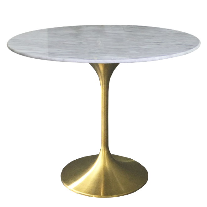 Стол Tulip brass Латунь Серый (Gray) Стол Tulip brass Латунь Серый (Gray) в Барнауле | Loft Concept
