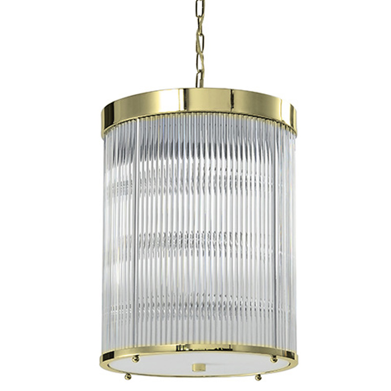 Люстра Caleb Gold Chandelier Золотой Прозрачный (Transparent) Люстра Caleb Gold Chandelier Золотой Прозрачный (Transparent) в Барнауле | Loft Concept