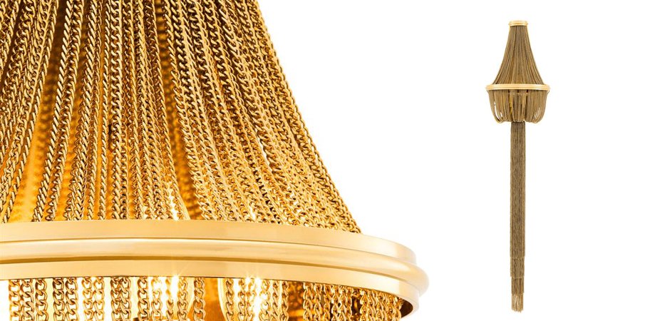 Бра Wall Lamp Martinez Gold Бра Wall Lamp Martinez Gold - Loft-Concept в Барнауле