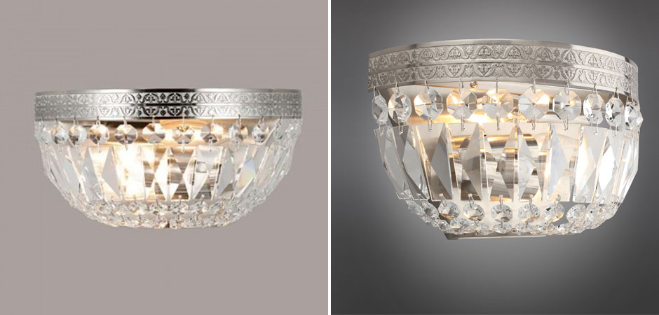 Бра Ancient Ocean Nickel Бра Ancient Ocean Nickel - Loft-Concept в Барнауле