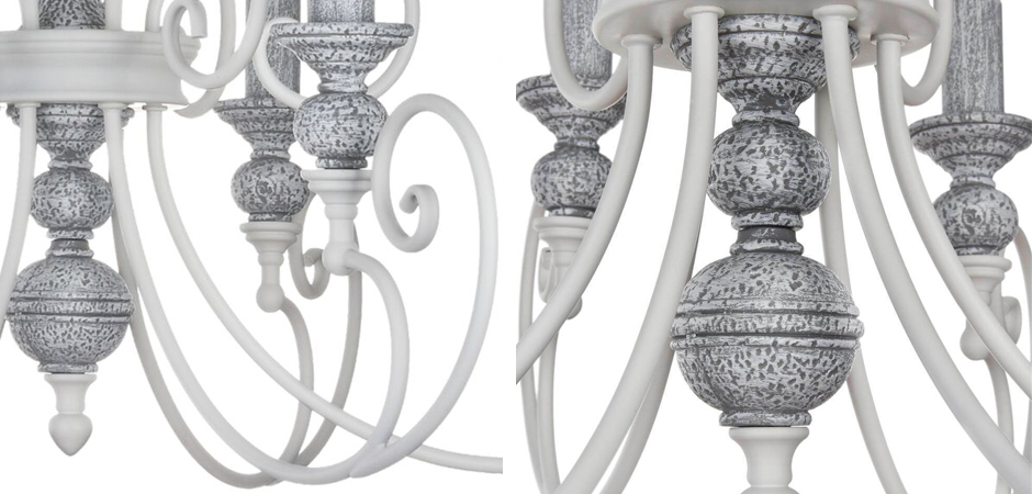 Люстра Mocenigo Chandelier White Люстра Mocenigo Chandelier White - Loft-Concept в Барнауле