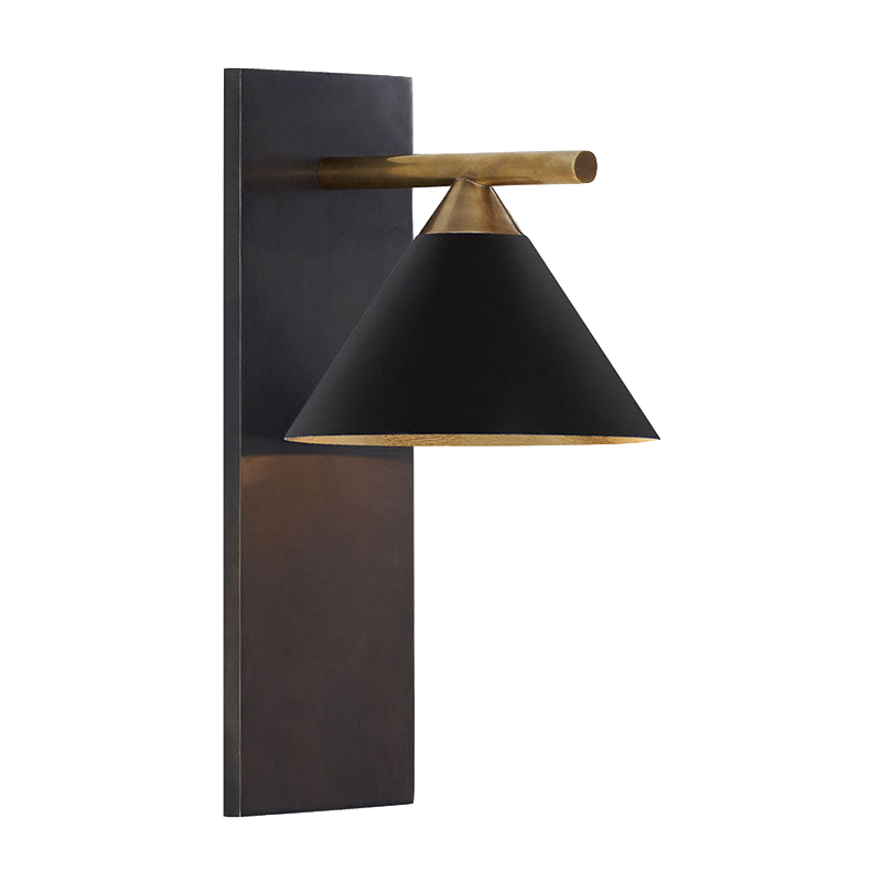 Бра CLEO SCONCE wall lamp Black Латунь Черный Бра CLEO SCONCE wall lamp Black Латунь Черный в Барнауле | Loft Concept