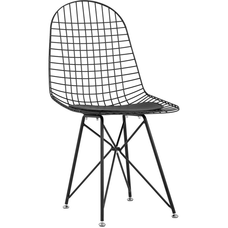 Стул Bertoia S Chair Черный Матовый Металл Черный Стул Bertoia S Chair Черный Матовый Металл Черный в Барнауле | Loft Concept