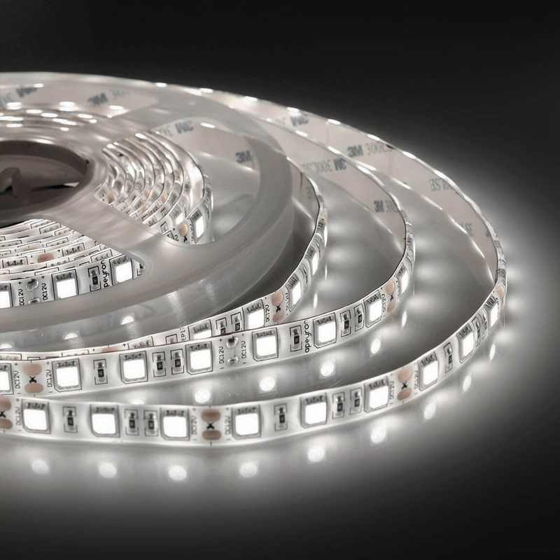 Светодиодная влагозащищенная лента 60Led/m 5050SMD дневной белый 5M Белый Светодиодная влагозащищенная лента 60Led/m 5050SMD дневной белый 5M Белый в Барнауле | Loft Concept