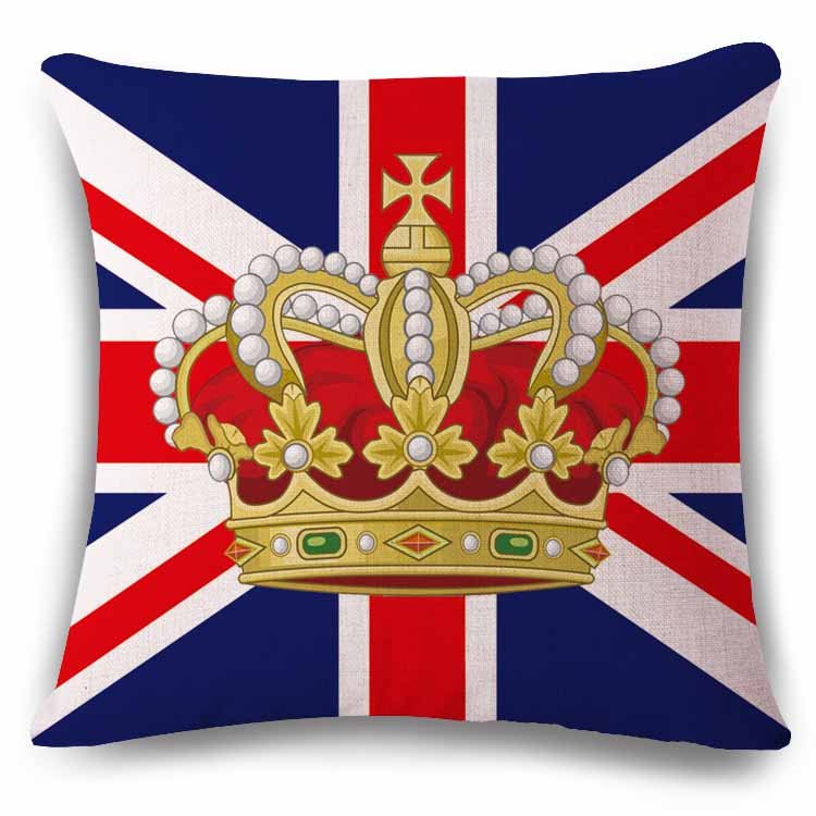 Декоративная подушка God save the Queen Мульти Декоративная подушка God save the Queen Мульти в Барнауле | Loft Concept