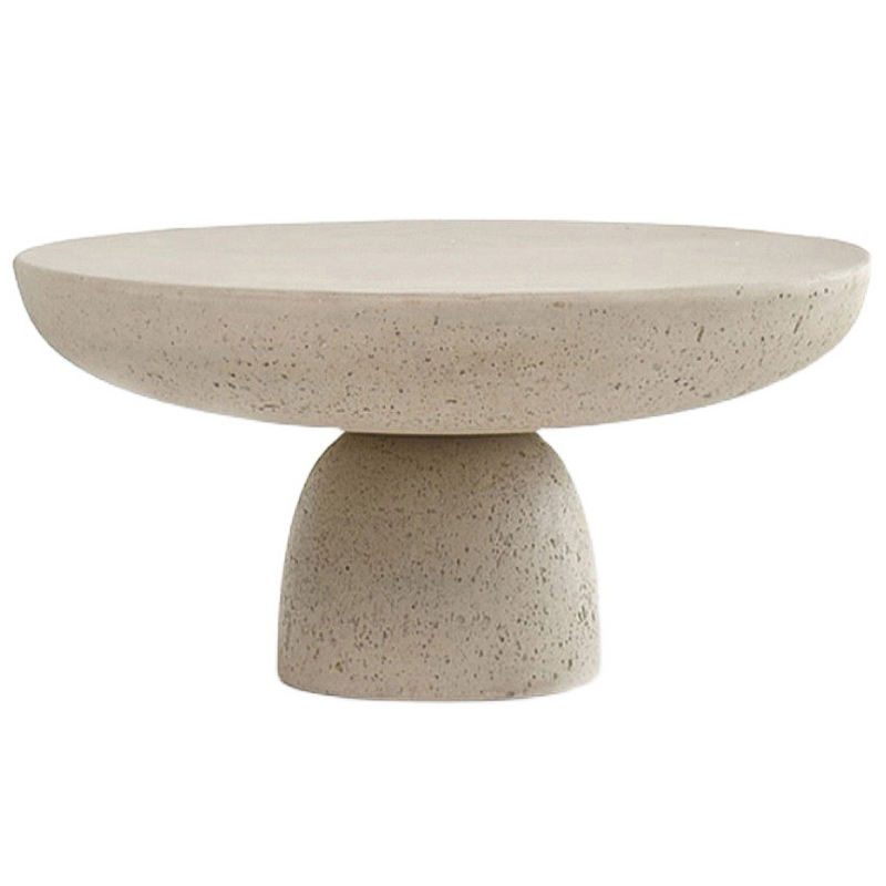 Кофейный стол Tori Travertine Stand Coffee Table Бежевый Кофейный стол Tori Travertine Stand Coffee Table Бежевый в Барнауле | Loft Concept