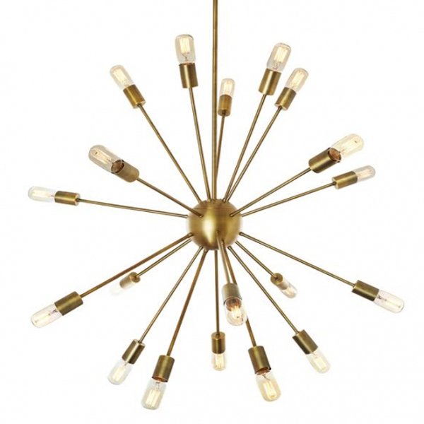 Люстра Sputnik Gold Chandelier Люстра Sputnik Gold Chandelier в Барнауле | Loft Concept