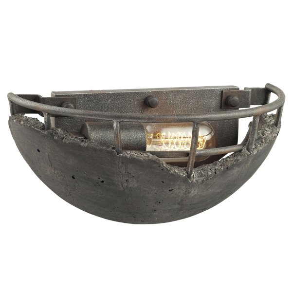 Бра Stone industrial wall lamp Серый (Gray) Бра Stone industrial wall lamp Серый (Gray) в Барнауле | Loft Concept