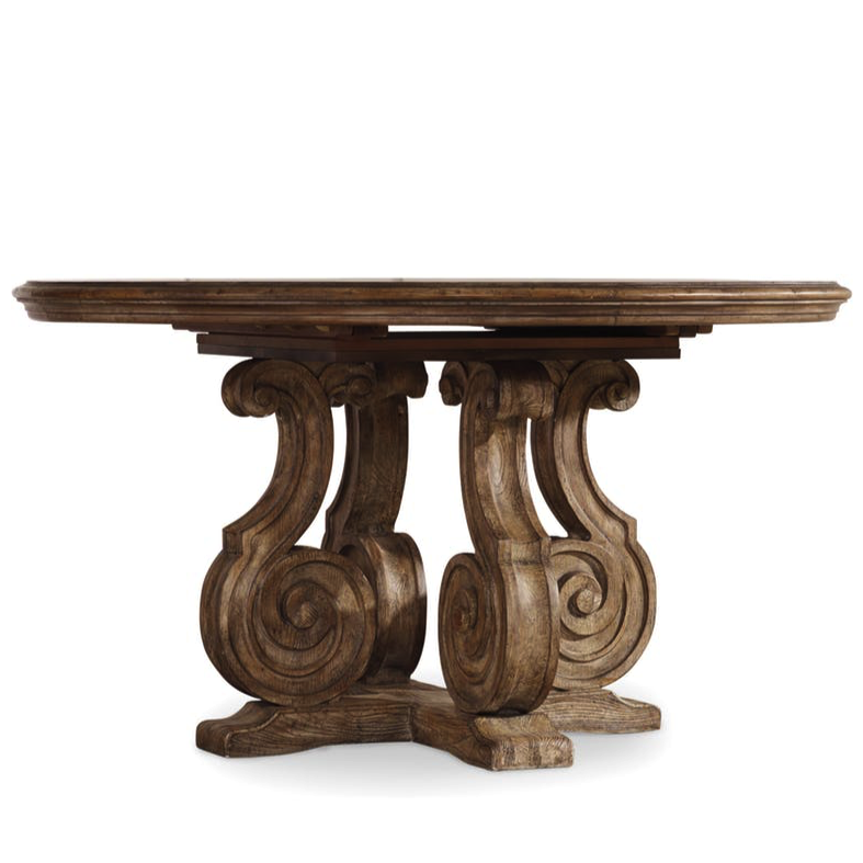 Обеденный Dining TABLE RONDE BAROQUE Коричневый Обеденный Dining TABLE RONDE BAROQUE Коричневый в Барнауле | Loft Concept