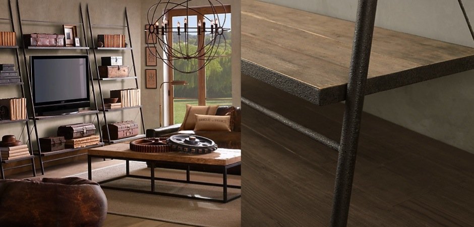 Стеллаж Vintage Iron Angular Stella Стеллаж Vintage Iron Angular Stella - Loft-Concept в Барнауле