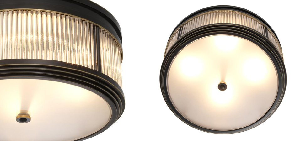 Потолочный светильник Ceiling Lamp Rousseau Bronze Потолочный светильник Ceiling Lamp Rousseau Bronze - Loft-Concept в Барнауле