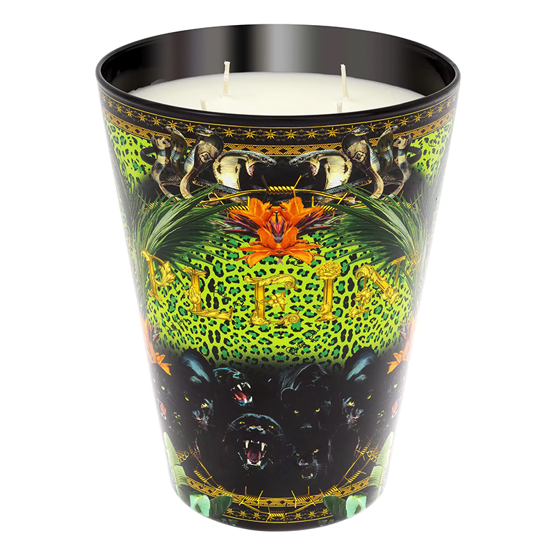 Свеча Philipp Plein Candle Jungle L Черный Мульти Свеча Philipp Plein Candle Jungle L Черный Мульти в Барнауле | Loft Concept