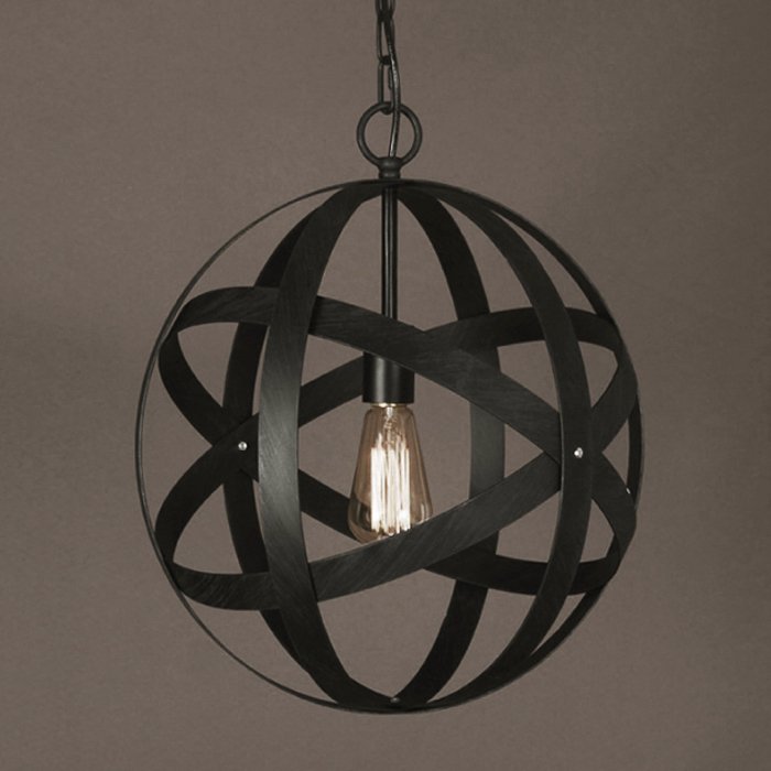 Люстра Metal Sphere Черный Люстра Metal Sphere Черный в Барнауле | Loft Concept