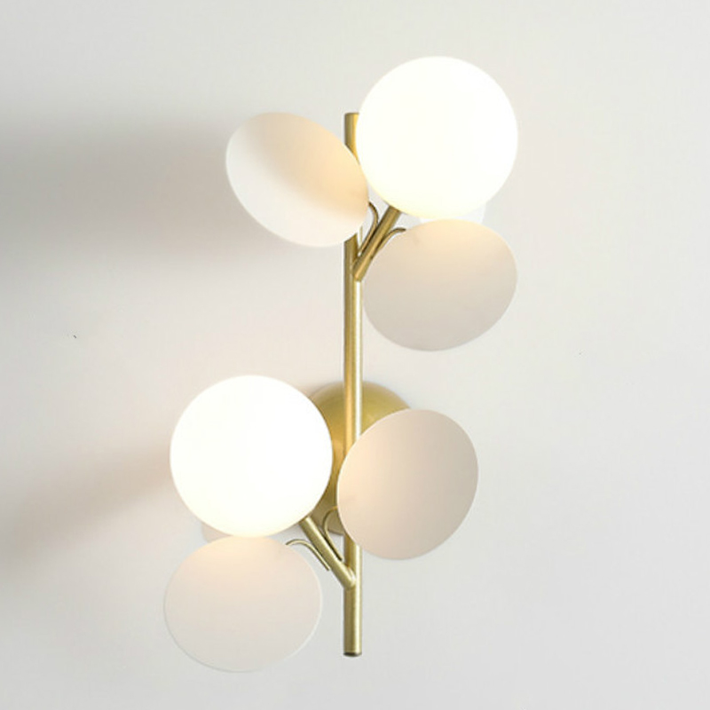 Бра MATISSE sconce double white Золотой Белый Бра MATISSE sconce double white Золотой Белый в Барнауле | Loft Concept