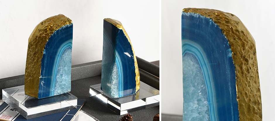 Держатели книг Magic Stone Agate Держатели книг Magic Stone Agate - Loft-Concept в Барнауле