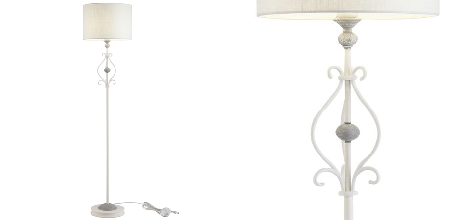 Торшер Mocenigo Floor Lamp White Торшер Mocenigo Floor Lamp White - Loft-Concept в Барнауле