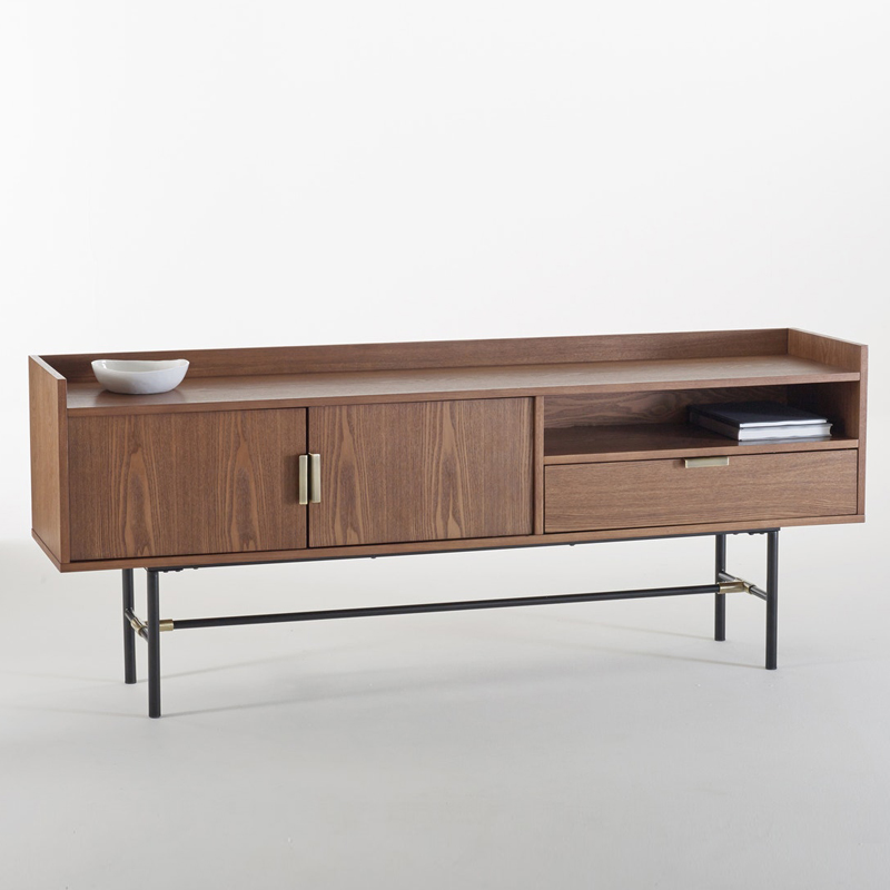TV-тумба Torgny TV stand Орех Черный Латунь TV-тумба Torgny TV stand Орех Черный Латунь в Барнауле | Loft Concept