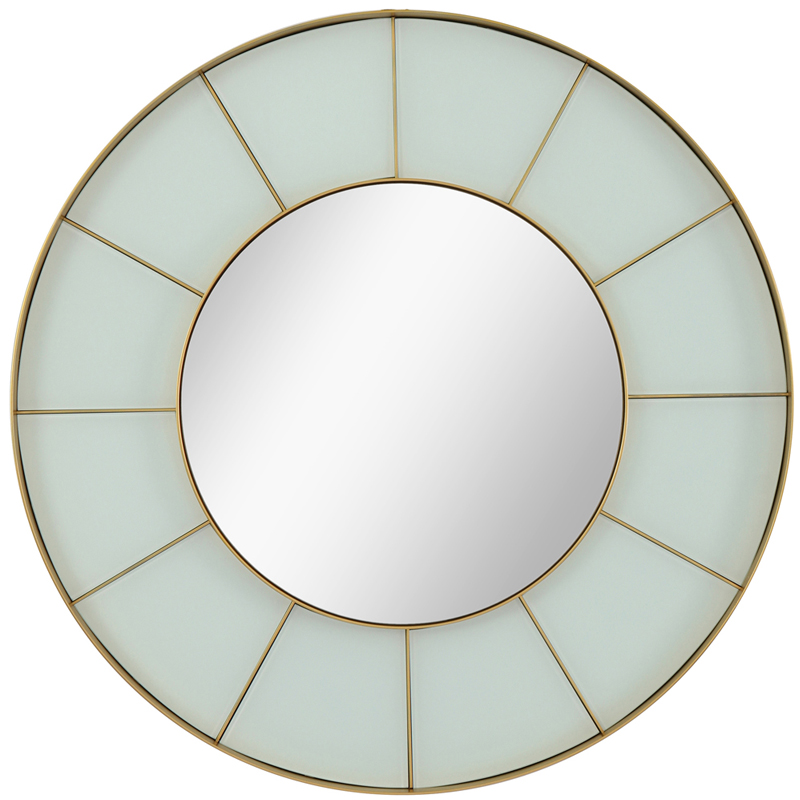 Зеркало Sectors Circle Mirror white Зеркало Sectors Circle Mirror white в Барнауле | Loft Concept