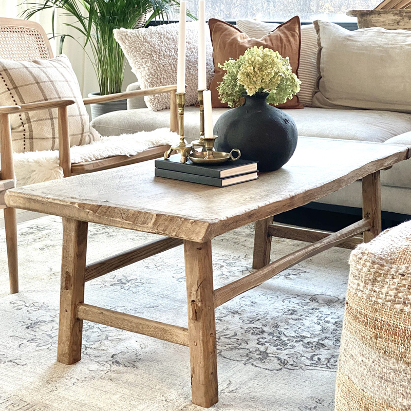 Кофейный стол с живым краем Reena Coffee Table Древесина Кофейный стол с живым краем Reena Coffee Table Древесина в Барнауле | Loft Concept