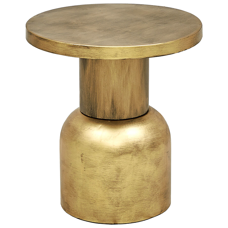 Приставной стол Aker side table Винтажная латунь Приставной стол Aker side table Винтажная латунь в Барнауле | Loft Concept