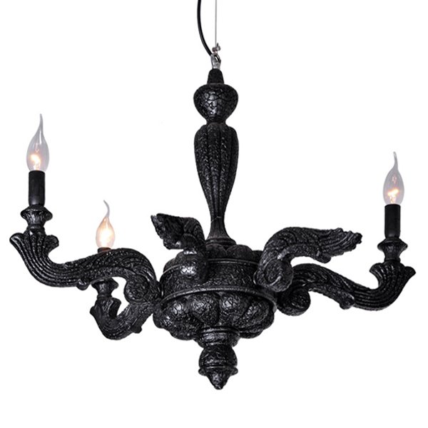 Люстра Moooi Smoke chandelier Черный Люстра Moooi Smoke chandelier Черный в Барнауле | Loft Concept