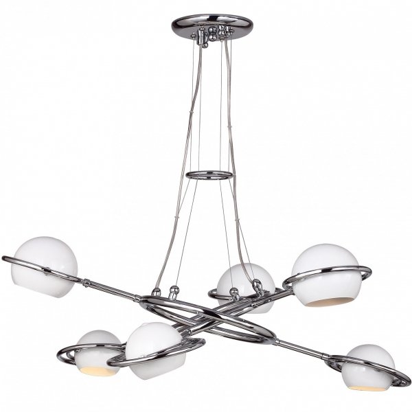 Люстра Delightfull Cosmo Suspention Light White 6 Белый Люстра Delightfull Cosmo Suspention Light White 6 Белый в Барнауле | Loft Concept