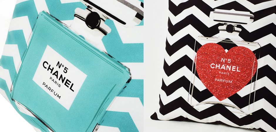 Декоративная подушка CHANEL № 5 - Loft-Concept в Барнауле