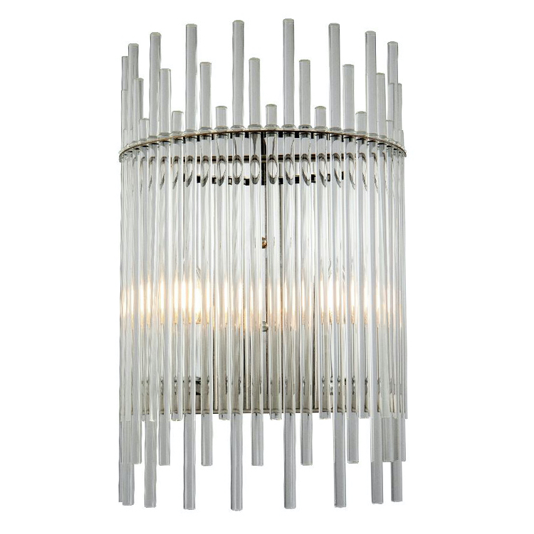 Бра Nembus Chromium Sconces Прозрачное Стекло Хром Бра Nembus Chromium Sconces Прозрачное Стекло Хром в Барнауле | Loft Concept