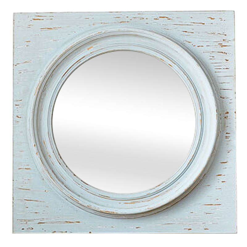 Зеркало Godolphin Mirror Pastel Blue Винтажный голубой Зеркало Godolphin Mirror Pastel Blue Винтажный голубой в Барнауле | Loft Concept