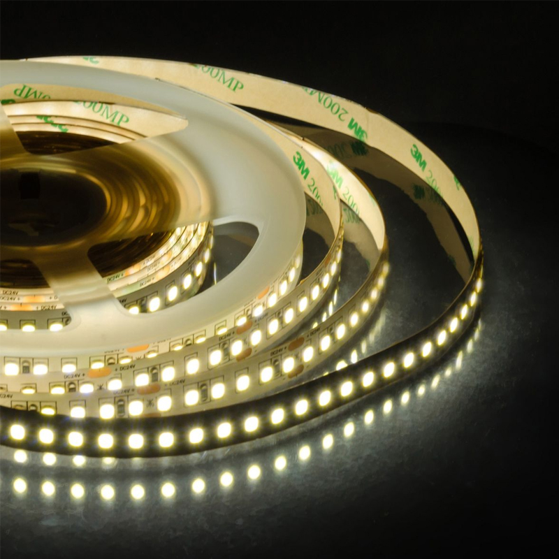 Светодиодная лента 18W/m 168LED/m 2835SMD теплый белый 5M Белый Светодиодная лента 18W/m 168LED/m 2835SMD теплый белый 5M Белый в Барнауле | Loft Concept