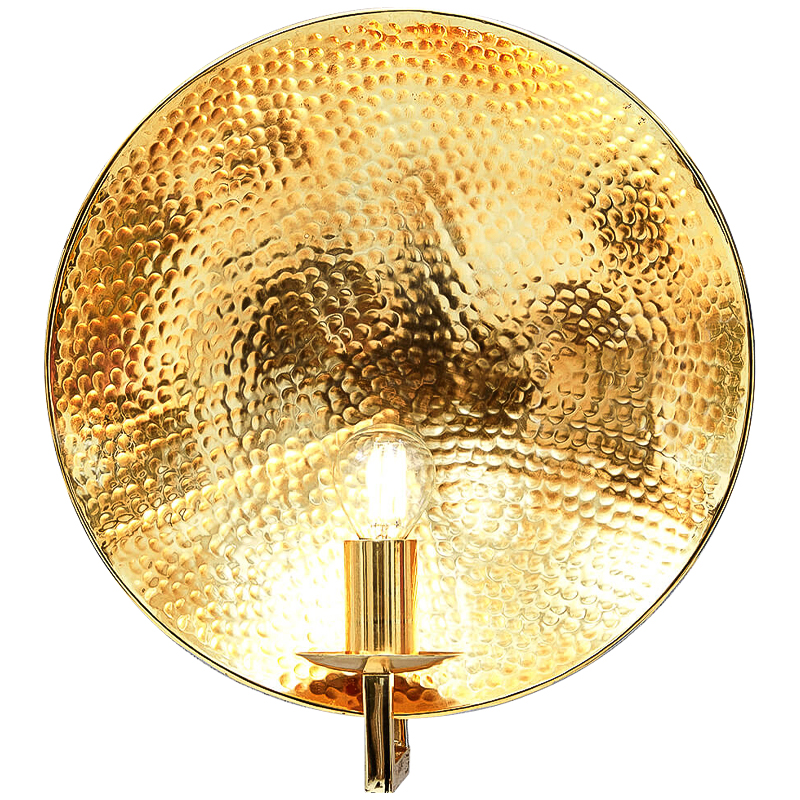 Бра Amun Disk sconce Глянцевое золото Бра Amun Disk sconce Глянцевое золото в Барнауле | Loft Concept