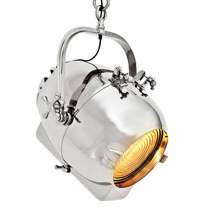 Люстра Lamp Spitfire Никель Прозрачное Стекло Люстра Lamp Spitfire Никель Прозрачное Стекло в Барнауле | Loft Concept