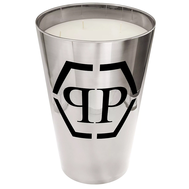 Свеча Philipp Plein Candle Empire Platinum XL Серебряный Белый Черный Свеча Philipp Plein Candle Empire Platinum XL Серебряный Белый Черный в Барнауле | Loft Concept