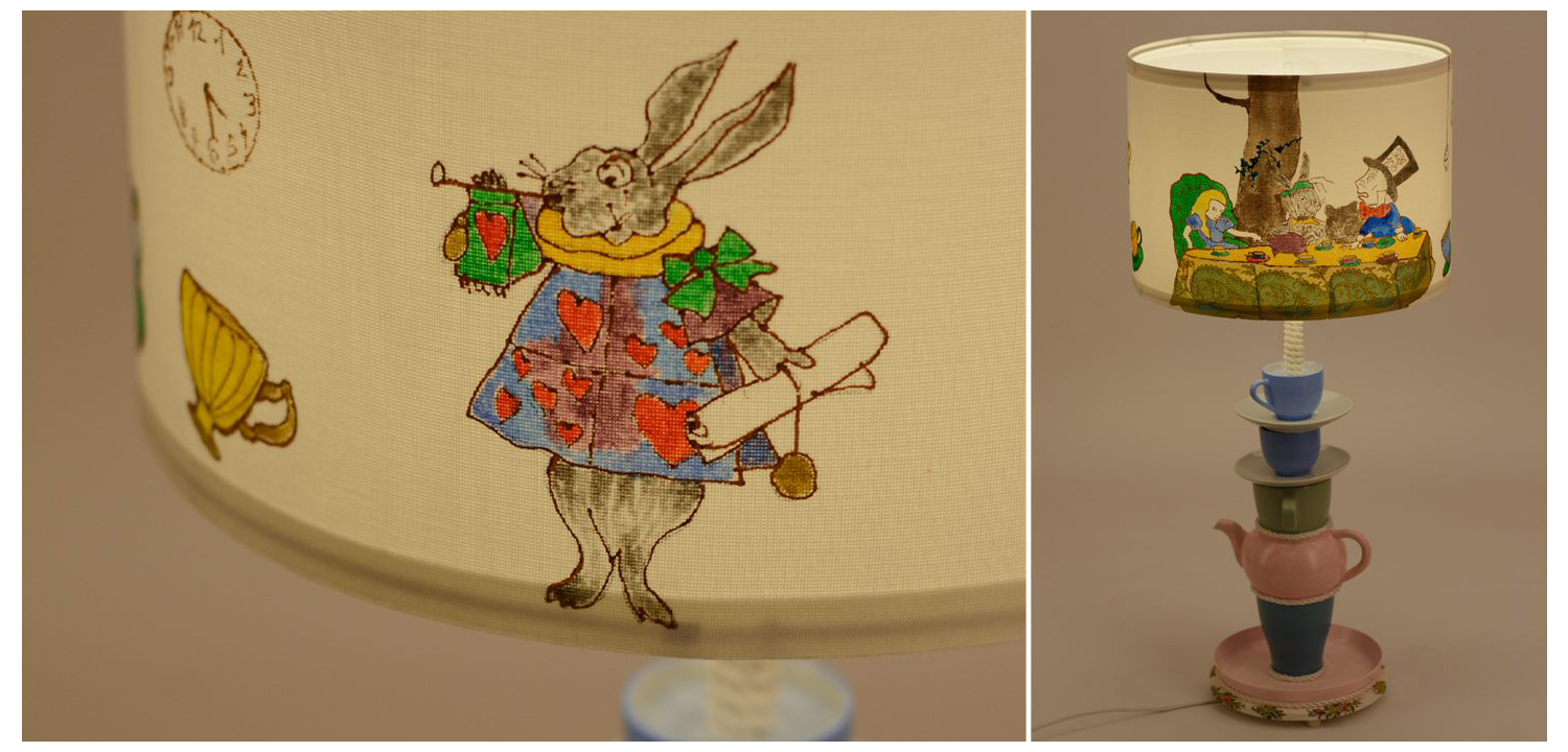 Настольная лампа Алиса в стране чудес - фото №1