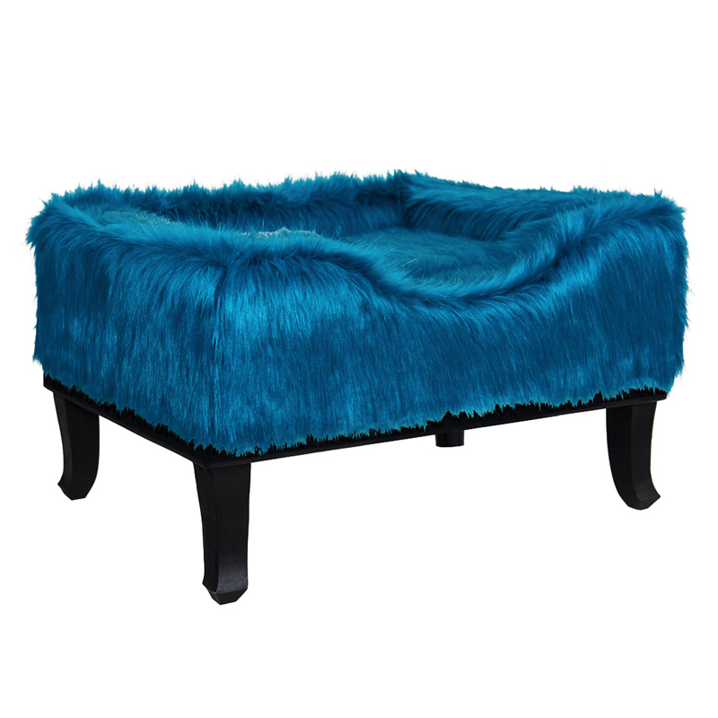 Диван для домашних животных Pet Bed с ворсом Синий Диван для домашних животных Pet Bed с ворсом Синий в Барнауле | Loft Concept