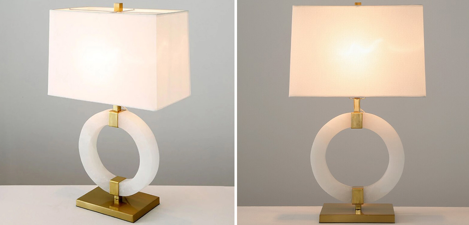 Дизайнерский настольный светильник Virtuo - фото