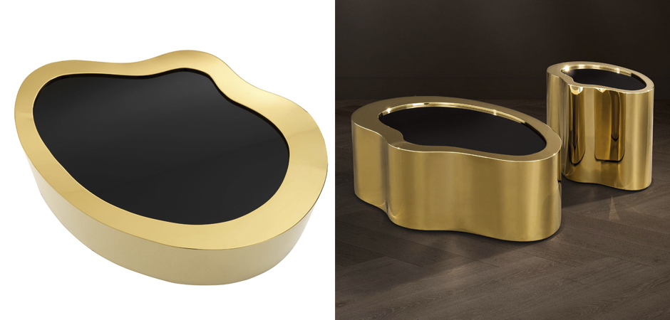 Кофейный стол Eichholtz Coffee Table Gibbons Кофейный стол Eichholtz Coffee Table Gibbons - Loft-Concept в Барнауле