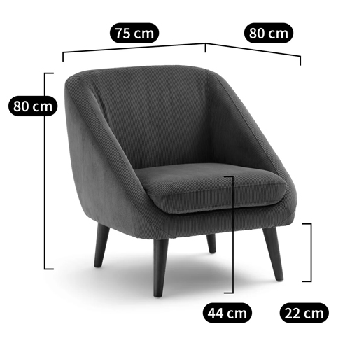 Кресло желтое с принтом Pauley Yellow Armchair Кресло желтое с принтом Pauley Yellow Armchair в Барнауле