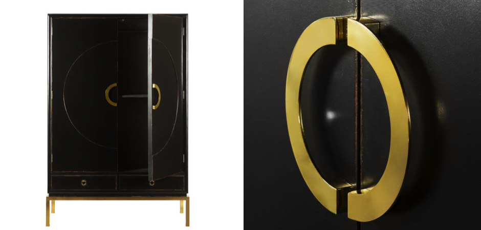 Шкаф China Rack Black Шкаф China Rack Black - Loft-Concept в Барнауле